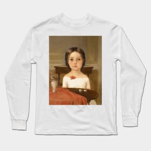 Millie Smith by Ford Madox Brown Long Sleeve T-Shirt